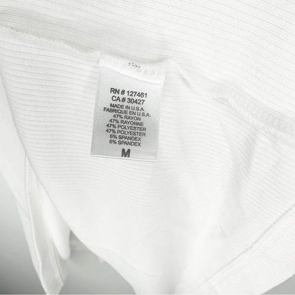 Wildfox White Tee Size M - Picture 3 of 4